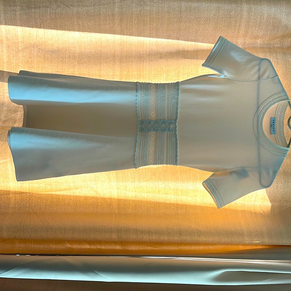 Sandro white dress